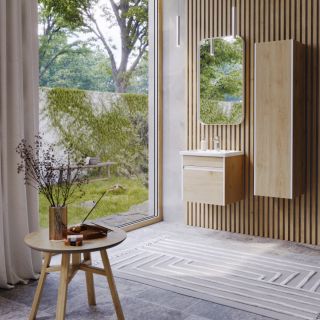 Шкаф-пенал Aqwella Basic URB0535DD подвесной 35 см